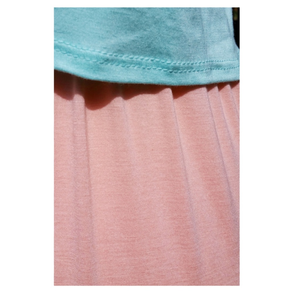 Blush Pink and Mint Layered Maxi for Spring EASTER - Picture 2 of 3